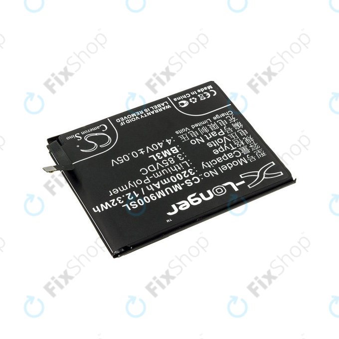 Battery for Xiaomi Mi 9, 3200mAh, Li-Pol, 3.85 V, BM3L, HQ
