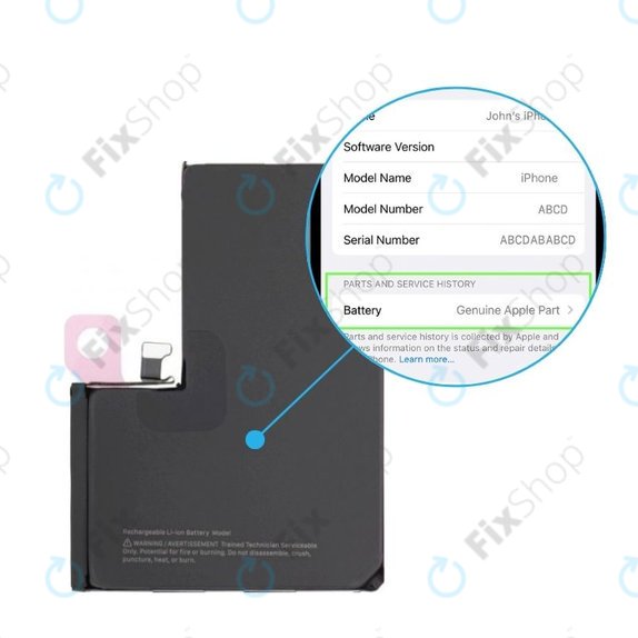 Battery for iPhone 16 Pro | 661-42720 | 3582mAh | Genuine Apple