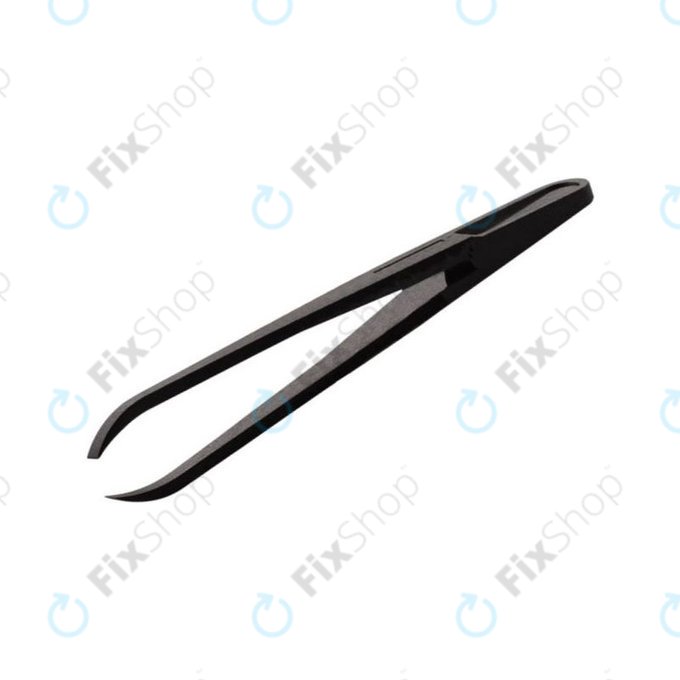 Plastic Antistatic Tweezer with Thin Curved Tip