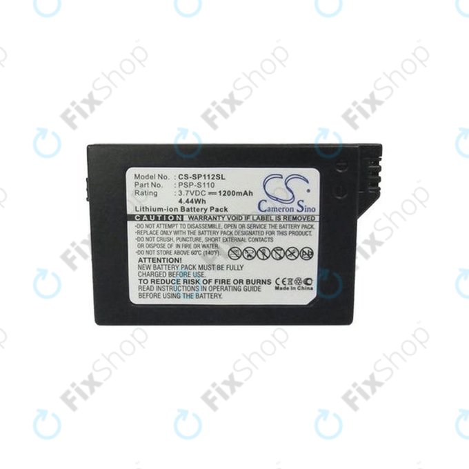 Sony Playstation Portable 2000 - Battery PSP-S110 1200mAh HQ