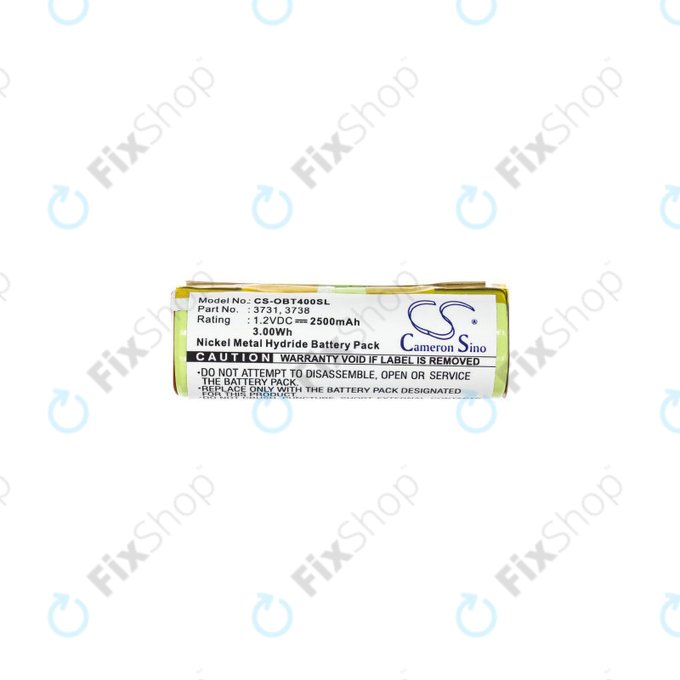 Battery for Oral-B Professional Care, Triumph, 2500mAh, Ni-MH, 1.2V, 3731, HQ