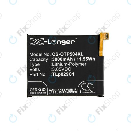 Blackberry Key2 LE Battery TLP029C1 3000mAh HQ FixShop