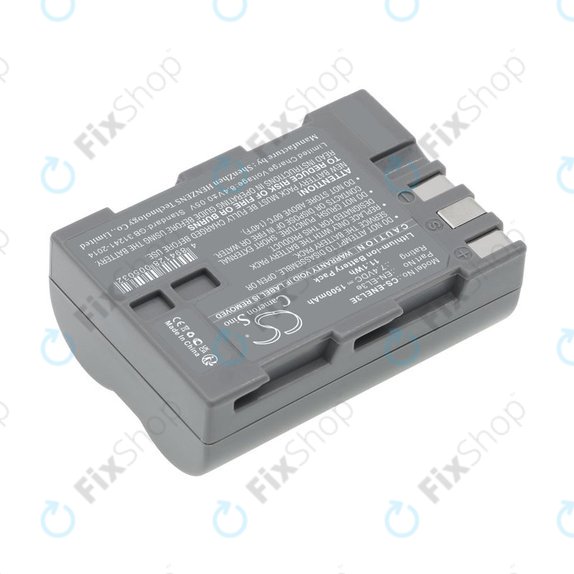 Battery for Nikon D100, D200, D50, D70, D70s, D80, D300S, D700, D90, D300, 1500mAh, Li-Ion, 7.4V, EN-EL3e, HQ