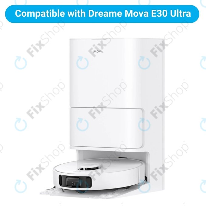 Replacement set for Xiaomi Dreame Mova E30 Ultra (1x Main brush, 2x Filter, 2x Side brush, 4x Mop cloth, 2x Dust bag)