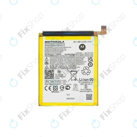 Motorola Moto E20 XT2155-3 - Battery NT40 4000mAh - SB18D15207 Genuine Service Pack