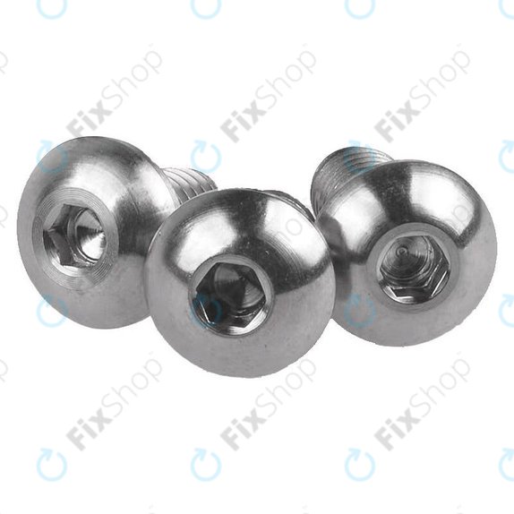 Xiaomi Mi Electric Scooter 1S, 2 M365, Essential, Pro, Pro 2 - Bottom Battery Cover Screws - M3 Thread (17pcs)