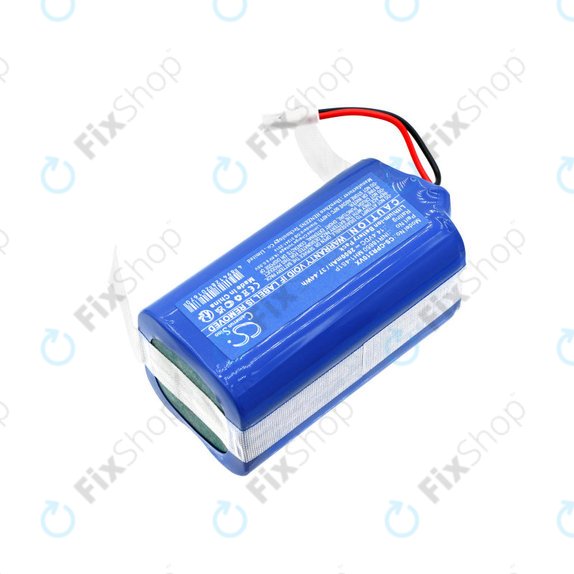 Battery for Concept VR3110, VR3115, VR3000, 2600mAh, Li-Ion, 14.4V, INR18650 MH1-4S1P, HQ