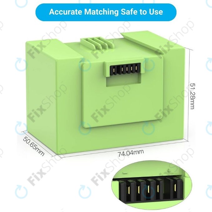 iRobot Roomba e-series, i-series - Battery ABL-D1, 4624864, ABL-D2 Li-Ion 14.4V 2600mAh HQ