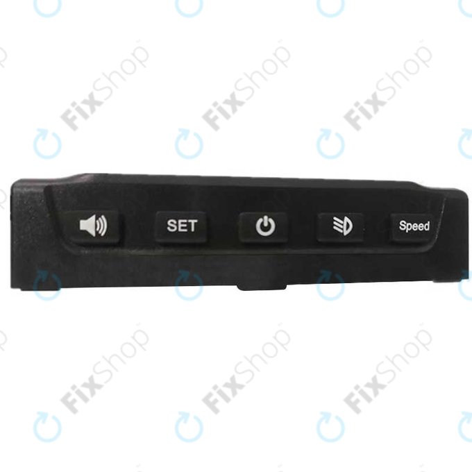 Kugoo S1, S1 Pro, S2, S3 - Dashboard Set (Plastic Display Cover, Accelerator Lever, Brakes, LED Light Cover)