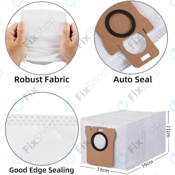 Dust Bag, 2pcs for Xiaomi Robot Vacuum X20 Max, X20 Pro
