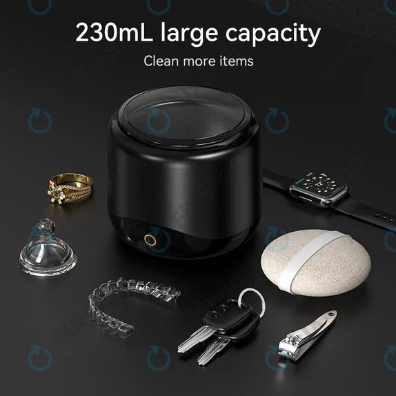 Ultrasonic Cleaner - 42-45 kHz, 230ml