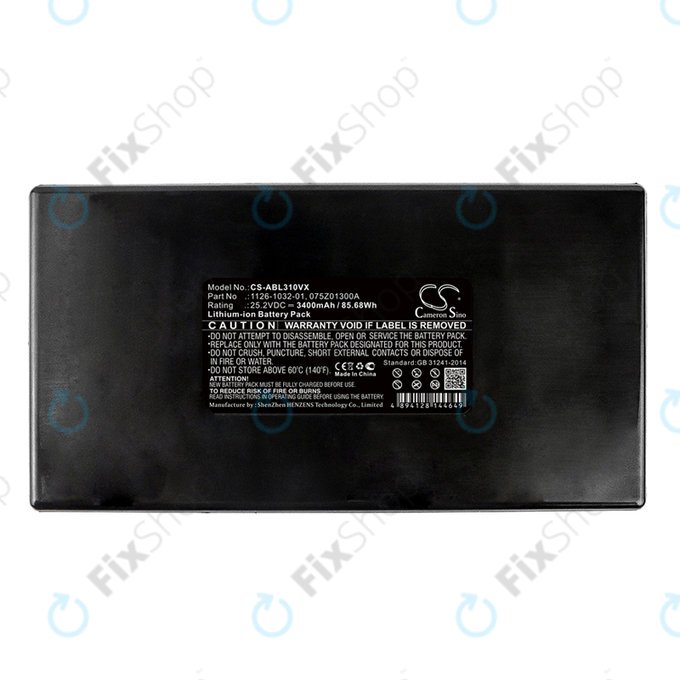 Battery for Stiga Autoclip 125, AutoClip M7, Ambrogio L85 Evolution, 3400mAh, Li-Ion, 25.2V, 1126-1032-01, HQ