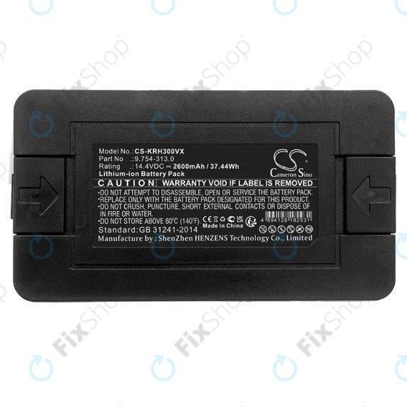 Kärcher RC3 - Battery 9.754-313.0 Li-Ion 14.4V 2600mAh HQ