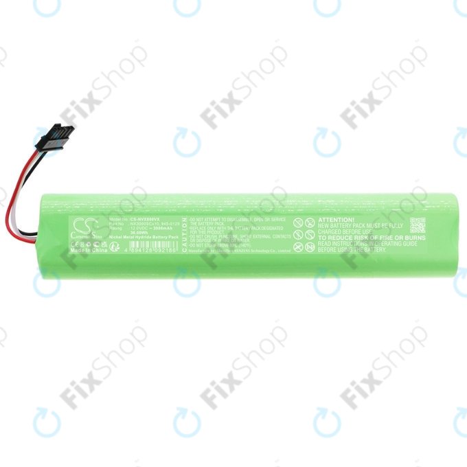 Neato Botvac 70, 75, 80, 85 - Battery NX3000SCx10, 945-0129 Ni-MH 12.0V 3000mAh HQ