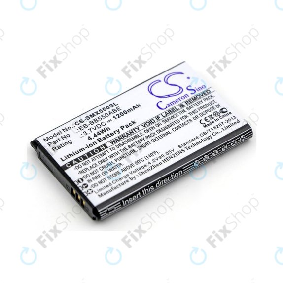 Battery for Samsung Xcover 550, 1200mAh, Li-Ion, 3.7V, EB-BB550ABE, HQ