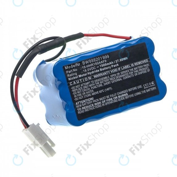 Philips PowerPro Uno - Battery 15-HHR150AAF9 Ni-MH 18.0V 1500mAh