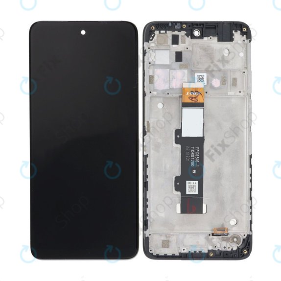 Motorola Moto E32s - LCD Display + Touch Screen + Frame (Slate Grey) TFT