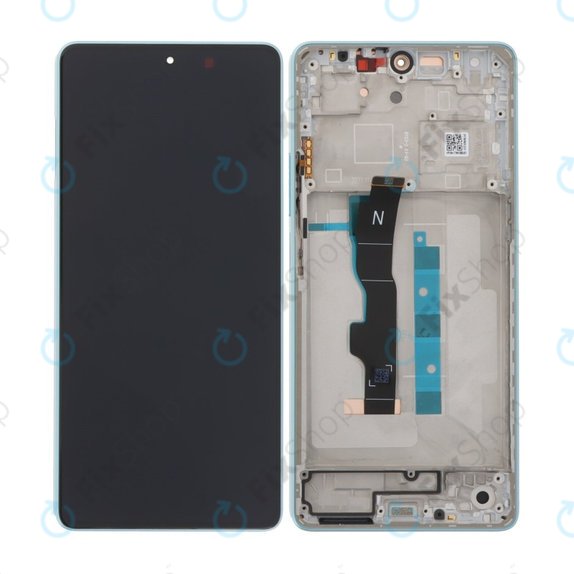 Xiaomi Redmi Note 13 5G 2312DRAABC - LCD Display + Touch Screen + Frame (Ocean Teal) TFT