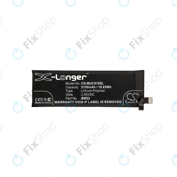 Xiaomi Mi Note 10, Mi Note 10 Lite, Mi Note 10 Pro - Battery BM52 5150mAh HQ