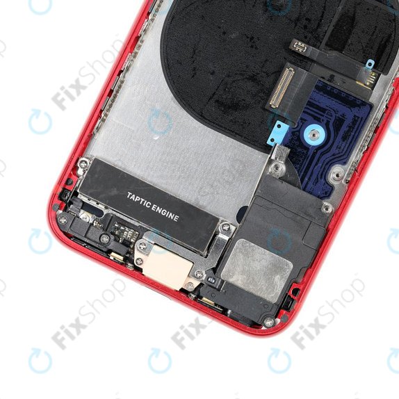 Apple iPhone 8 - Rear Housing with Small Parts (Red)