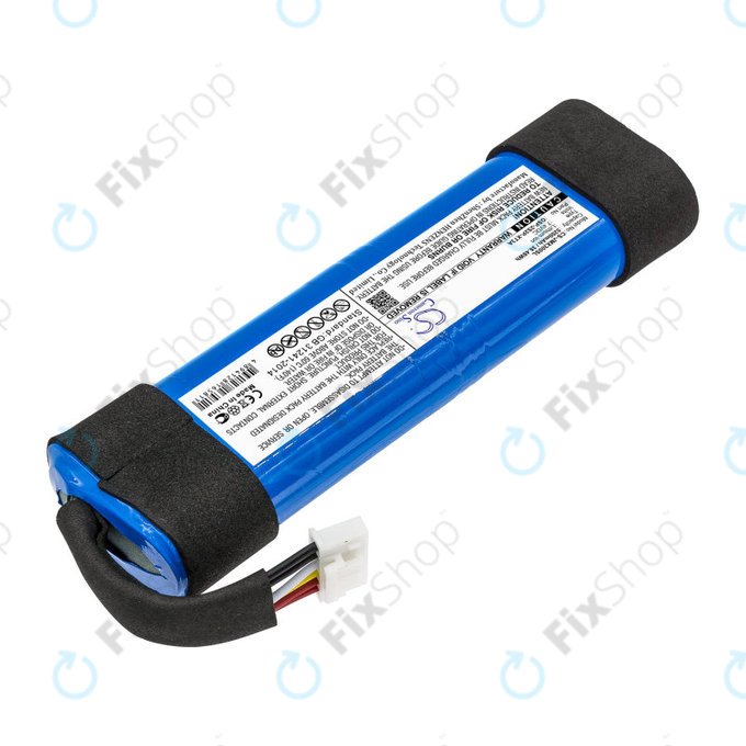 Battery for JBL Xtreme 3, 5200mAh, Li-Ion, 7.4V, GSP-2S2P-XT3A, HQ