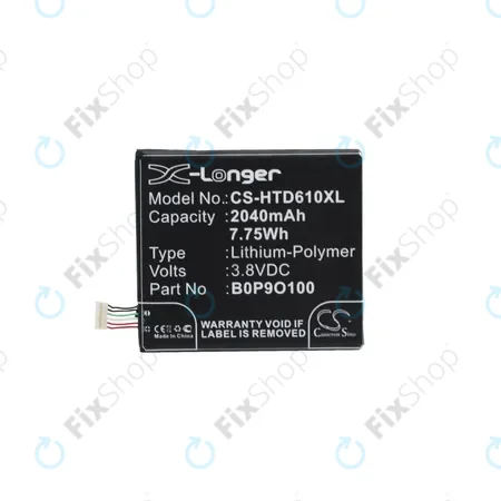 HTC Desire 610 A3 - Battery B0P9O100 2040mAh HQ