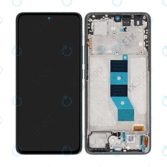 Xiaomi Poco M7 Pro 5G - LCD Display + Touch Screen + Frame (Green) - 5600060O17P00 Genuine Service Pack