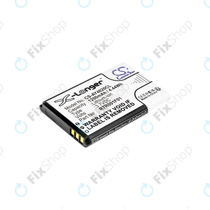 Battery for Alcatel 8232, 1200mAh, Li-Ion, 3.7V, RTR001F01, HQ