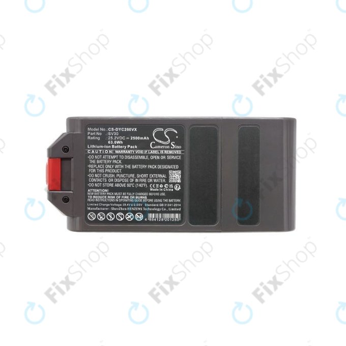 Dyson V12 - Battery 965470-01 Li-Ion 25.2V 2500mAh HQ