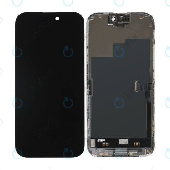 Display for iPhone 15 Pro, Touch Screen with Frame, Refurbished