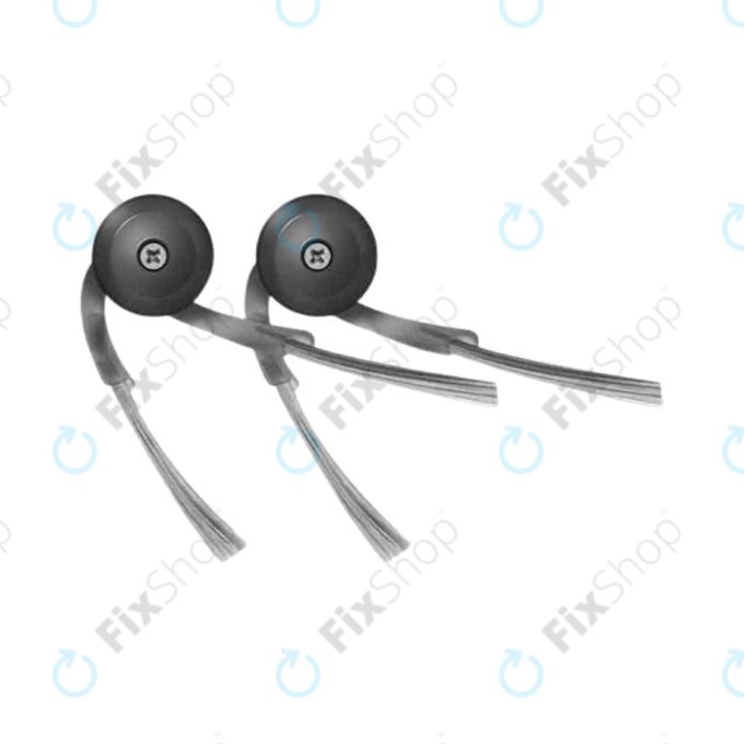 Replacement set for Xiaomi Roborock Qrevo, Qrevo Curv, Qrevo Edge, Qrevo 5AE (2x Main brush, 4x Filter, 4x Side brush)