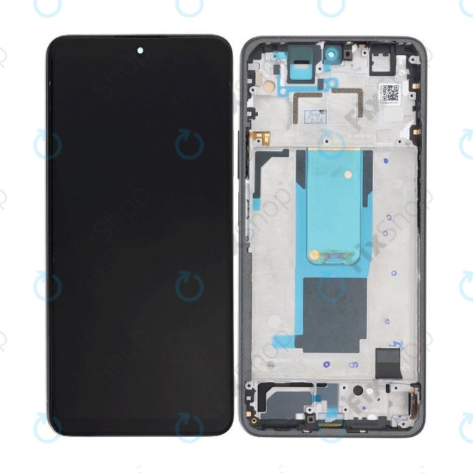 Xiaomi Redmi Note 11 Pro+ 5G 21091116UG - LCD Display + Touch Screen + Frame (Mysterious Black) TFT