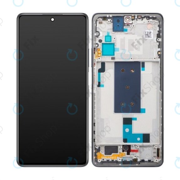 Xiaomi 11T, 11T Pro - LCD Display + Touch Screen + Frame (Moonlight White) TFT