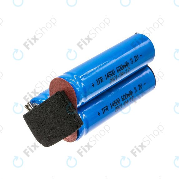 Battery for Ermila Bellina, Moser Chrom Style Pro 1871, 1800mAh, LiFePO4, 3.2V, 1871-0071, HQ