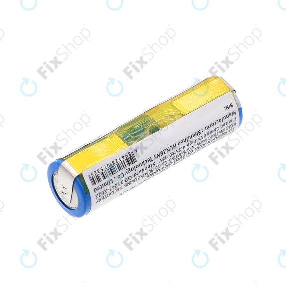 Battery for Philips 8895XL, 750mAh, Li-Ion, 3.7V, 036-11290, HQ