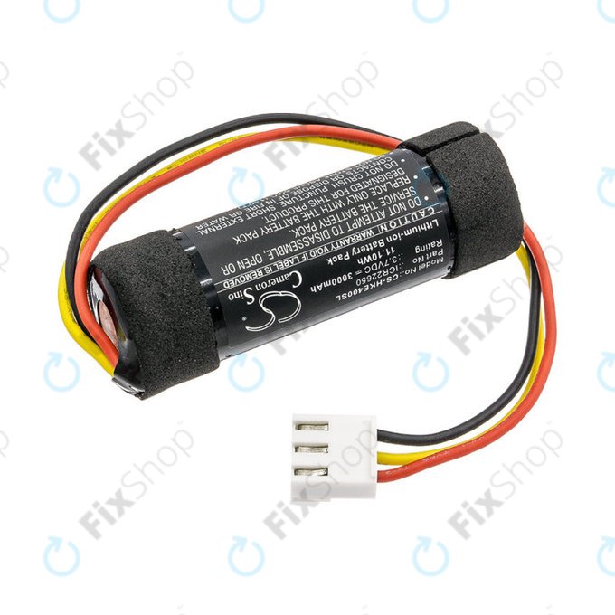 Battery for Harman/Kardon Onyx Studio 4, 3000mAh, Li-Ion, 3.7V, ICR22650, HQ