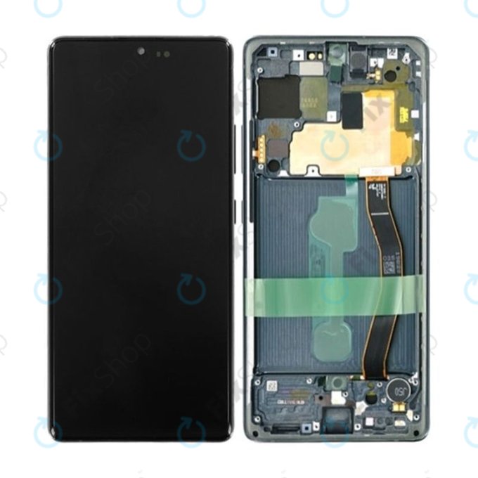Samsung Galaxy S10 Lite G770F - LCD Display + Touch Screen + Frame (Prism Black) OLED