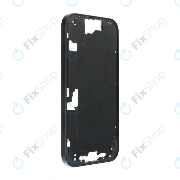 Apple iPhone 16 - Middle Frame + Power + Volume Buttons (Black)