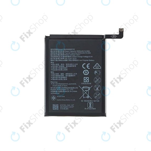 Huawei Y9 (2018), Y7 (2019) - Battery HB406689ECW 4000mAh