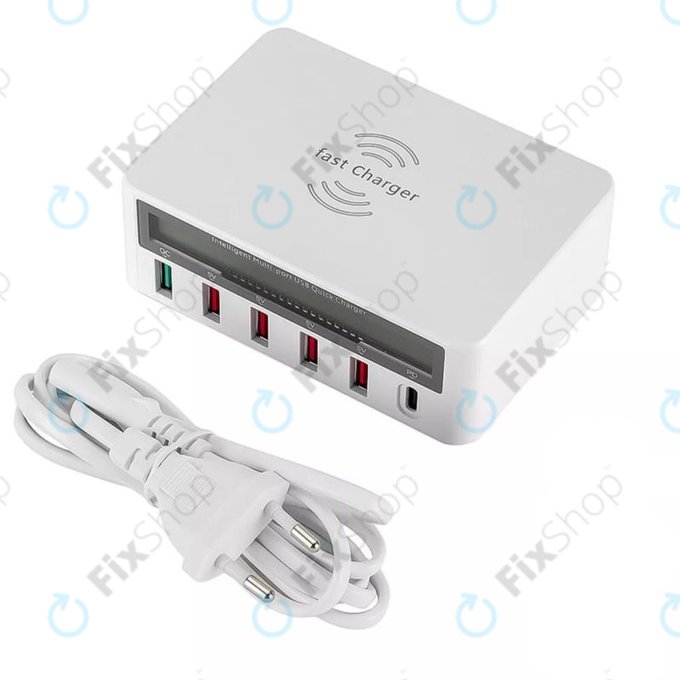 WLX-818F USB Service Charging Station with USB 3.0 and USB-C