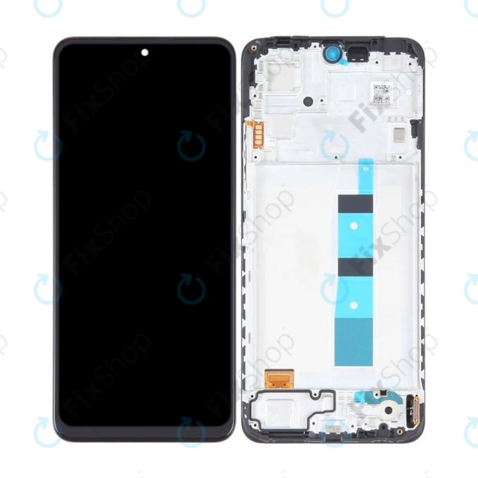 Xiaomi Redmi Note 12 - LCD Display + Touch Screen + Frame (Onyx Grey) TFT