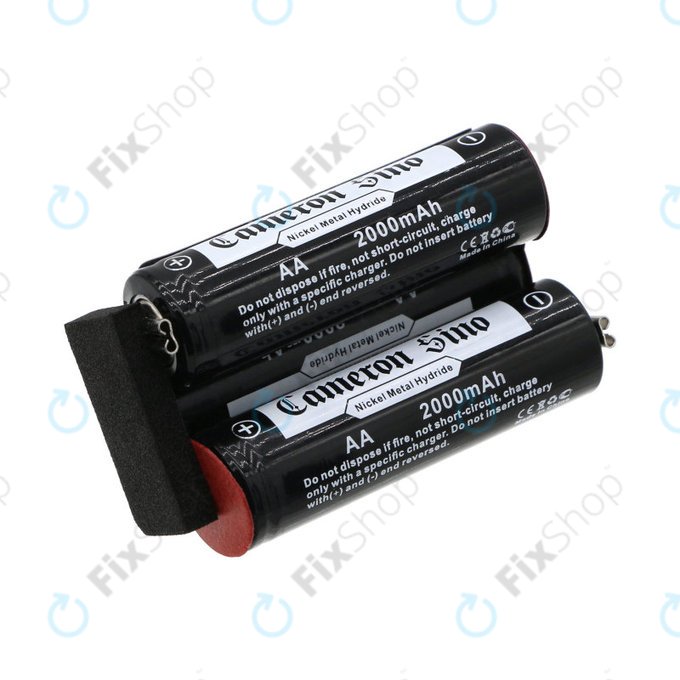 Battery for Moser ChromStyle, Wella Academy, Super Cordless, 2000mAh, Ni-MH, 3.6V, 1871-7590, HQ
