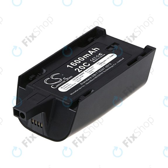 Battery for Parrot Bebop Drone 3.0, Mini Quadcopter, 1600mAh, Li-Pol, 11.1V, HQ