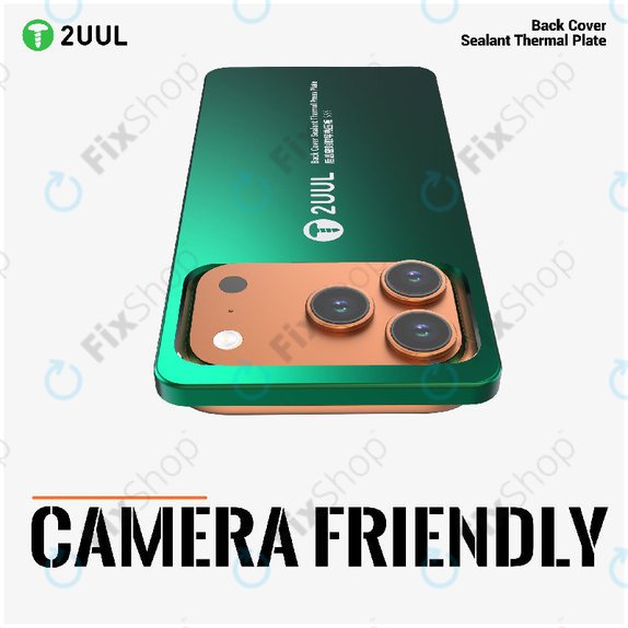 Thermal Press Plate, Back Cover, 2UUL DA68, 2pcs/Pack