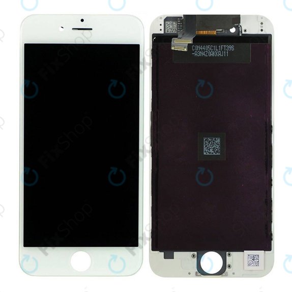 Display for iPhone 6, White, Touch Screen with Frame