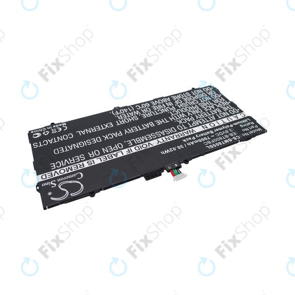 Battery for Samsung Galaxy Tab S 10.5, 7900mAh, Li-Pol, 3.8V, EB-BT800FBC, HQ
