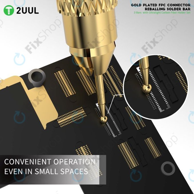 2UUL SC98 - Tool for Reballing and Soldering FPC Connectors