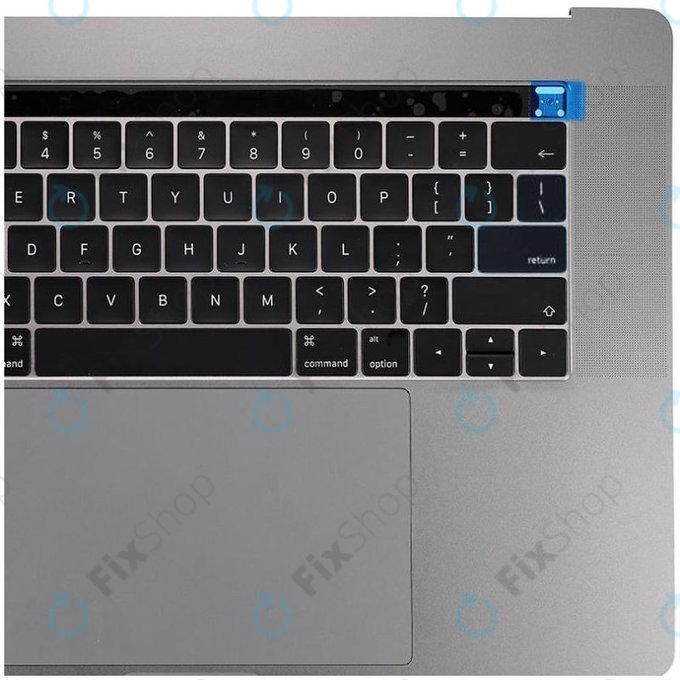 Apple MacBook Pro 15" A1707 (Late 2016 - Mid 2017) - Top Keyboard Frame + Keyboard US + Microphone + Trackpad + Speakers (Space Gray)