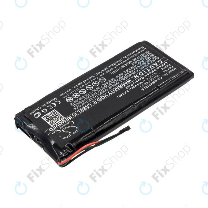 Battery for Garmin Varia TL, RTL510, Varia RTL501, 950mAh, Li-Pol, 3.7V, 361-00082-00, HQ