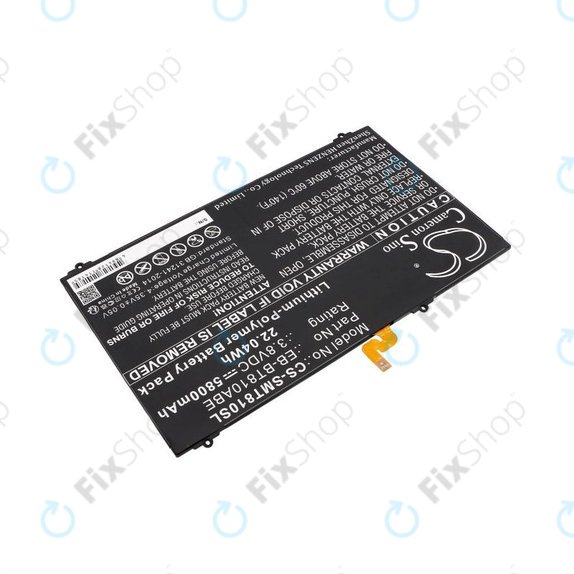 Battery for Samsung Galaxy Tab S2, 5800mAh, Li-Pol, 3.8V, EB-BT810ABE, HQ